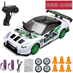 remote control speed car white