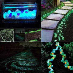 glow in the dark pebbles uses