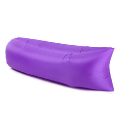 blow up outdoor lounger purple