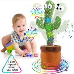 dancing cactus toy for kids in action