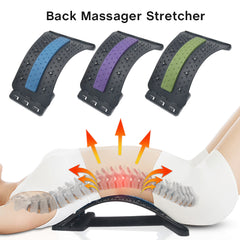 padded back massager stretcher closeup