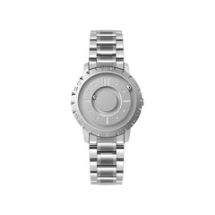 quartz watch magnetic field silver