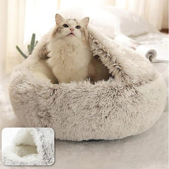 Cat Cave Bed Close Up