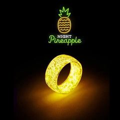 glow in the dark rings pineapple