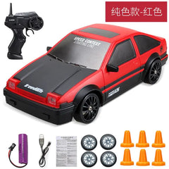 remote car high speed red