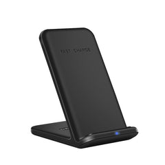 wireless charging station for apple products black