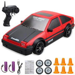 remote car high speed black red