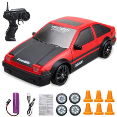 remote control speed car red