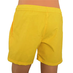 Fast dry swim shorts back