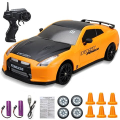 remote control speed car yellow