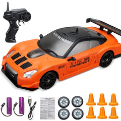 remote control speed car orange