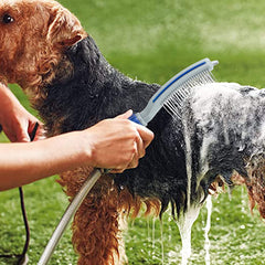 dog brush shower head