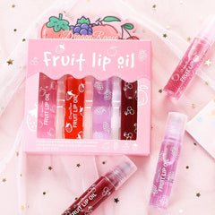 Lip gloss fruit flavor