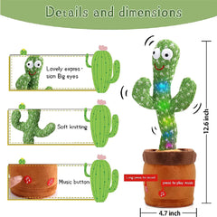 dancing cactus toy for kids close up