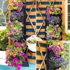 flower pot wall hanging close ups