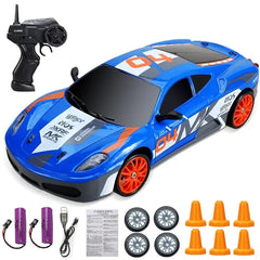 remote car high speed blue