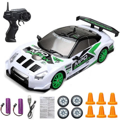 remote control speed car white