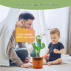 dancing cactus toy for kids interaction