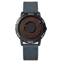 quartz watch magnetic field grey