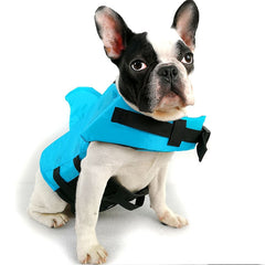 best dog swim jacket with shark fin