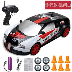 remote control speed car black white